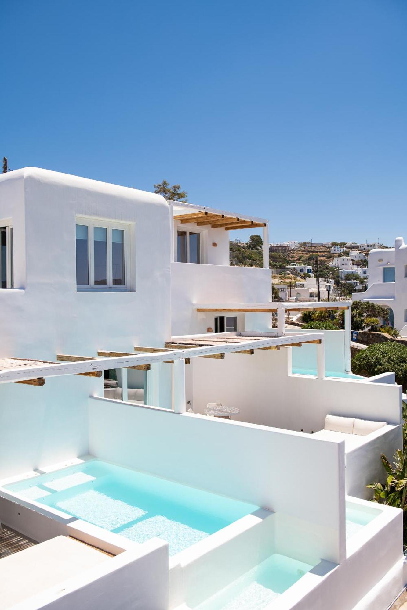 Porto Mykonos Hotel Mykonos Town Eksteriør billede